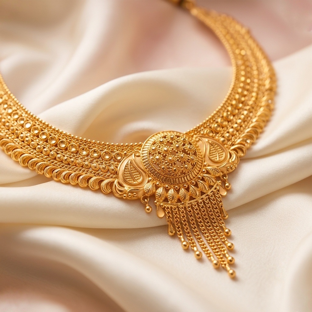 Temple Fringe Necklace